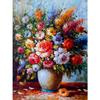 5D Diamond Painting Flower Vase Full Round Square Home Decoration Gift DIY Art Mosaic Pattern Rhinestone Embroidery Cross Stitch Kit