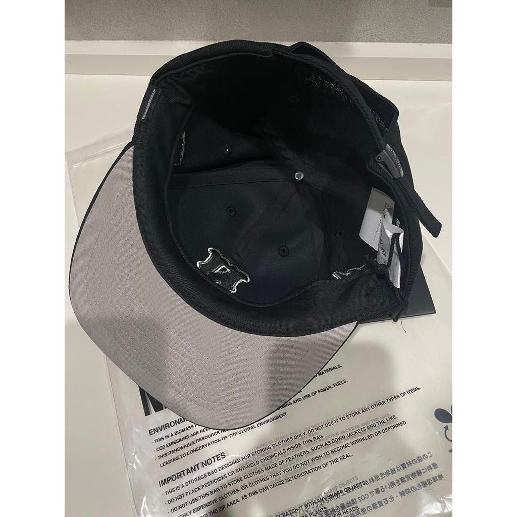 Used NEIGHBORHOOD Neighborhood Baseball Cap Unused 2026 First Sale Black Logo Embroidery