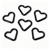 5Pcs New Heart Shaped Carabiner Hook Ring Keychain Keyrings Diy Jewelry Making Supplies Connector Buckles Accessories
