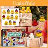Bunter Gummi-Enten Adventskalender 24 Tage Badespaß!
