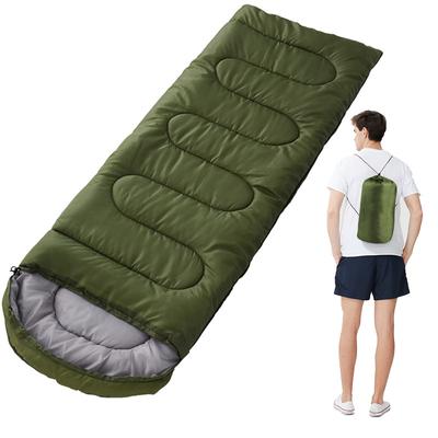 700G Ultralichte Envelop Slaapzak voor één persoon voor volwassenen Indoor en Outdoor Kamperen Warm Draagbaar Hol Katoen Nood