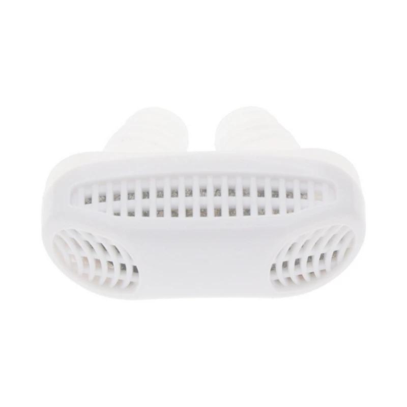 

Двухфункциональное средство для облегчения носового дыхания - Оптимизатор воздушного потока и устройство для облегчения храпа с удобной конструкцией носового зажима (Немедицинское использование) белый