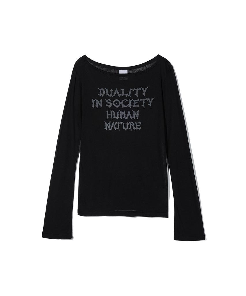 Garter Gallery Human Nature Sheer Mesh Top_Bk