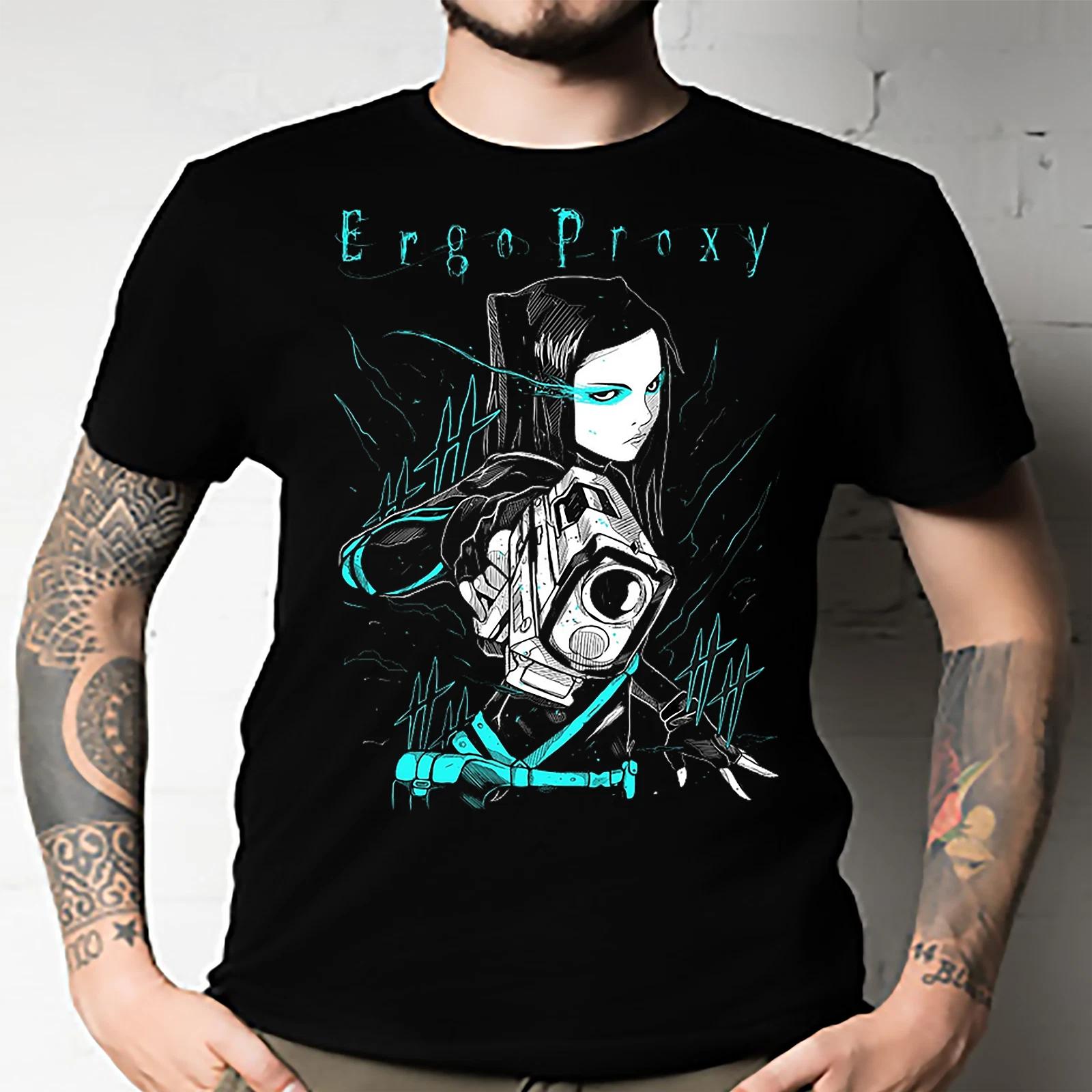 Men s and Women s T-shirts Ergo Proxy XXL
