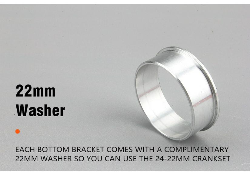 EVOSID Ceramic BSA Bottom Bracket: Lightweight, Durable, Threaded Hollow Crankset Bearing