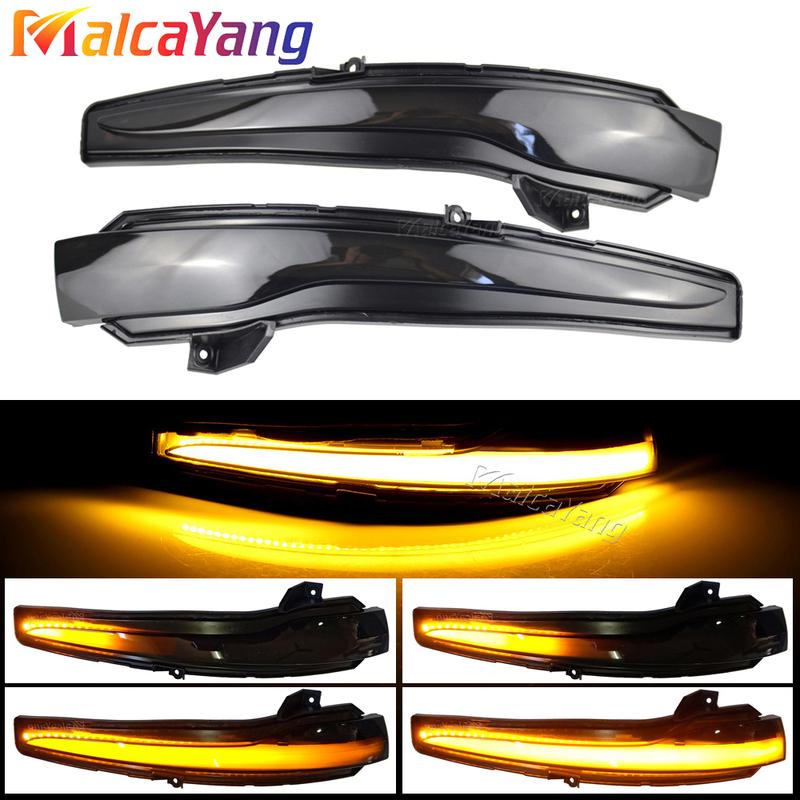 2x Dynamic LED Blinker Indicator Sequential Mirror Turn Signal LightFor Mercedes Benz C E S GLC W205 X253 W213 W222 V Class W447