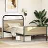 Vidaxl Letto Senza Materasso, 100X190 Cm, Rovere Sonoma