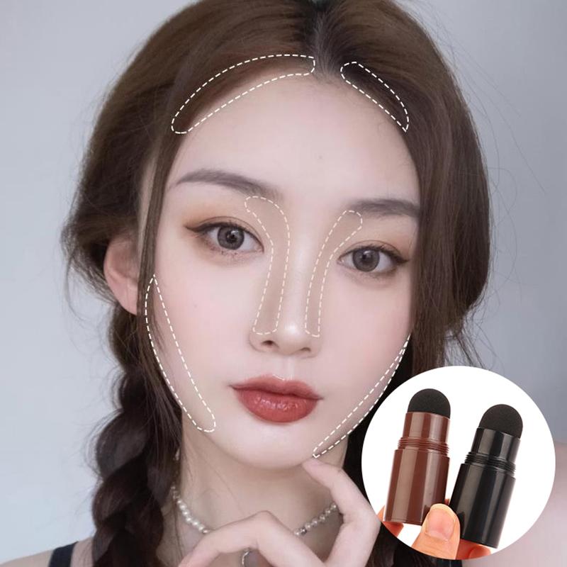 Empty Cosmetics Container For Storing Hair Edge Shadow Facial Shadows Blusher Powder Diy Makeup Tool Filling Powder Stick