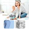 Baby Swim Float Non-inflatable Baby Swimming Float Ring Waterproof Kids Swim Trainer for 3-24 Months Baby Boys Girls Infant Pool Float with Sun Canop
