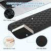Elbow Pad for Desk, 2 Pack Memory Foam Keyboard Wrist Rest for L-Shaped Desk, Non-Slip Wrist Rest for Computer Keyboard, Elbow Pads for Office Home