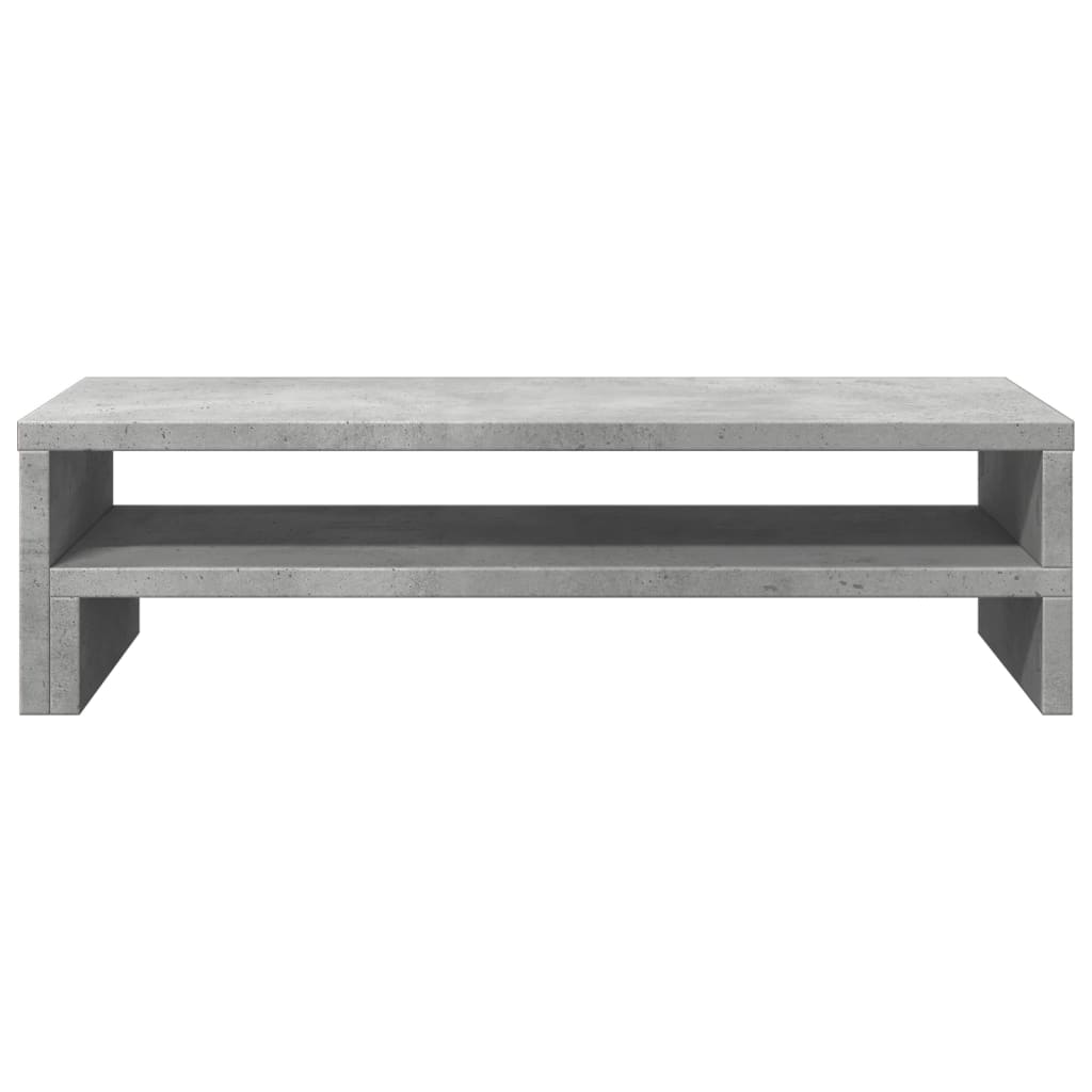 Monitor Stand Concrete Gray 54 x 22 x 15 cm Particleboard