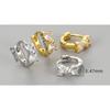 Bow Zircon Earrings, Earrings, Women's Niche High-end Design, Fashionable and Sweet Earrings.