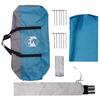 Camping Tarp Waterproof Blue 695 x 580 x 200 cm