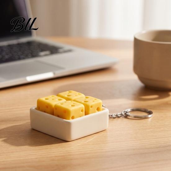 3D Printed Cheese Clicker Toy, Portable Cube Fidget Office Desk Gadgets Sensory Anxiety Relief Gadget for Adults and Kids PLA Toy