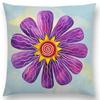 Watercolor Butterfly Flowers Sofa Throw Pillow Case Colourful Dream Fantasy Inflorescence Flamingo Cushion Cover