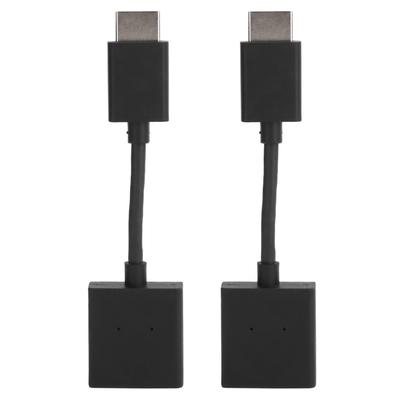 2Pcs Male To Female Extension Cable HD Multimedia Interface Support 4K High Resolution