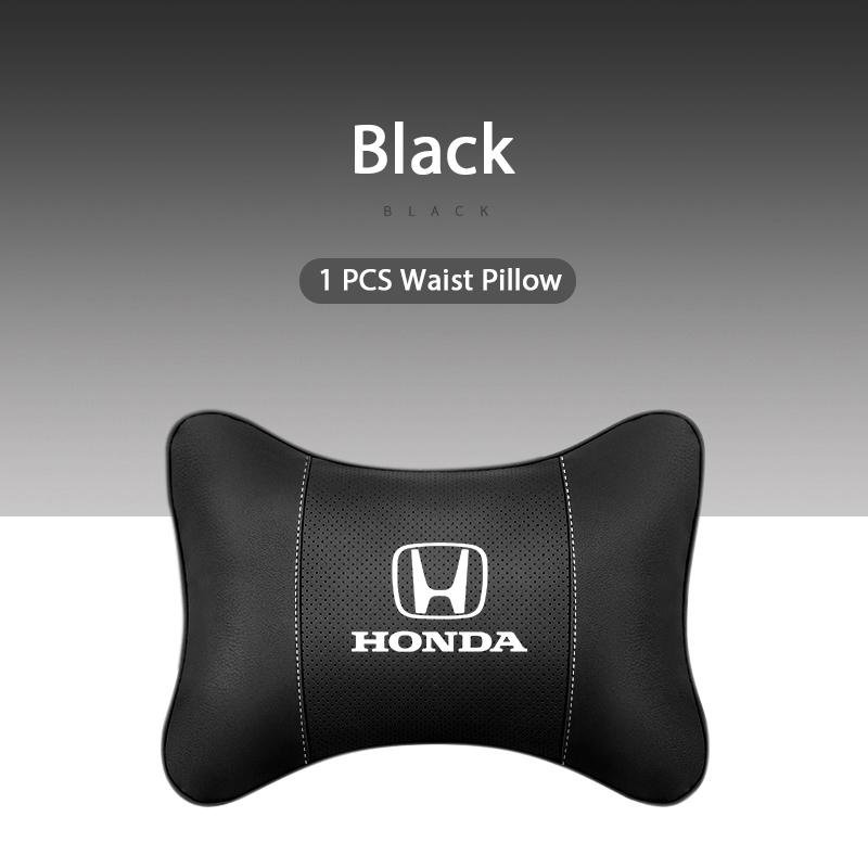 TQDX8 Car Headrest/Lumbar Support Car Neck Pillow Waist Cushion For Honda civic accord fit jazz pilot CRV odyssey passport city vezel