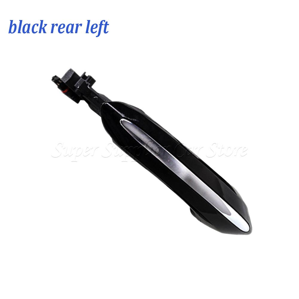 For BMW F01 F03 F04 F07 F10 F06 F11 Front / Rear Left / Right Pearl White Door Handle Keyless Go 51217231932 51217231933