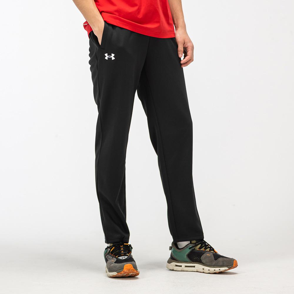 Under Armour Solid Color Hooded Jacket And Long Pants Casual Sports Set Men Sets Black 23600303-001+21500737-001