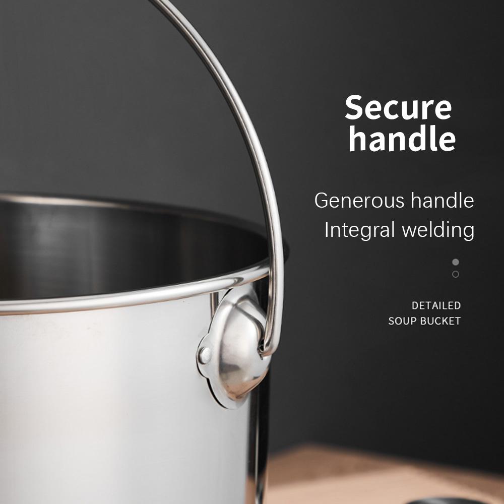 Stainless steel food grade storage and sealing tank - suitable for multifunctional storage of oil, milk, and tea