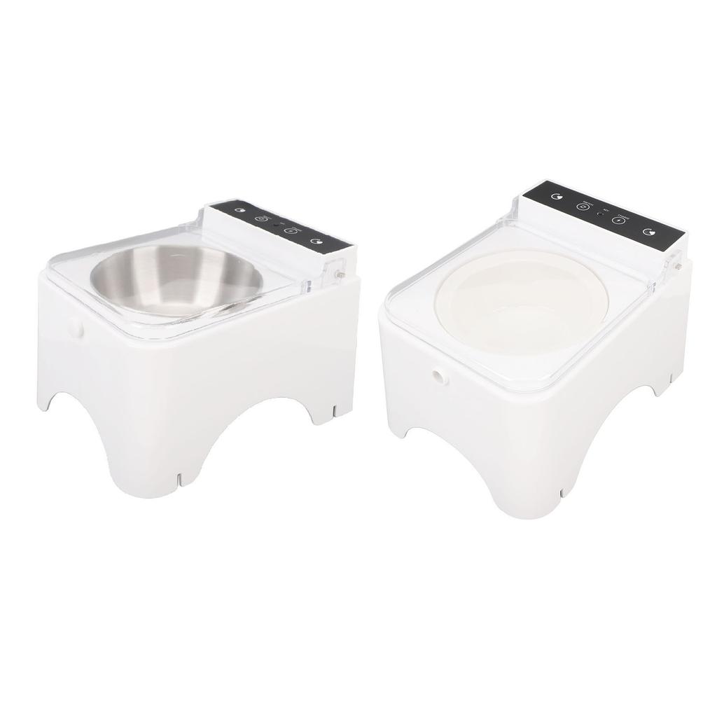 Automatischer Futterspender für Katzen mit Sensor, transparenter Deckel, erhöhtes Design, hygienisch, automatisch, intelligent, für Katzen und Hunde