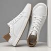 Fashion New Designs Men's Genuine Leather Casual Shoes Leisure Walk Male Skateboard Footwear Versatile Vulcanize Shoes Tenis Masculino