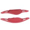 2pcs Steering Wheel Shift Paddles Aluminum Alloy Car Interior Decoration Accessories Replacement for GR Supra A90 2019‑2022Red