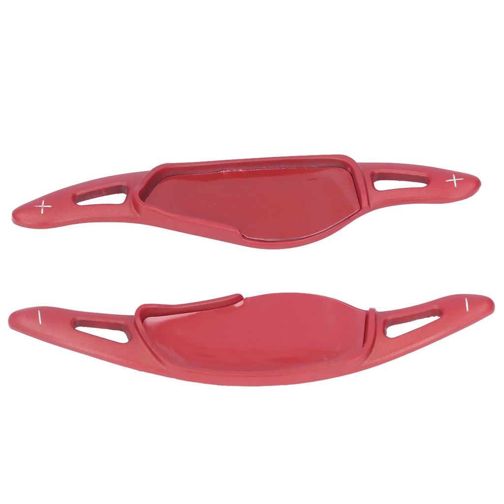 2pcs Steering Wheel Shift Paddles Aluminum Alloy Car Interior Decoration Accessories Replacement for GR Supra A90 2019‑2022Red