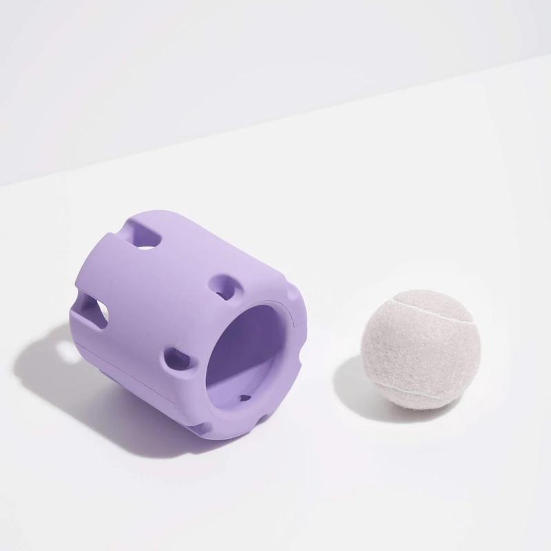 

Pet Dog Chew Toy TPR Tennis Toy Interactive Puppy Toy Molar Cleaning Teeth Small Medium Large Dogs Accessories Supplies Dog Toys фиолетовый