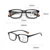 New Stylish Multifocal Photochromic Reading Glasses for Men Women Anti Blue Light Progressive Glasses of View Far and Close
