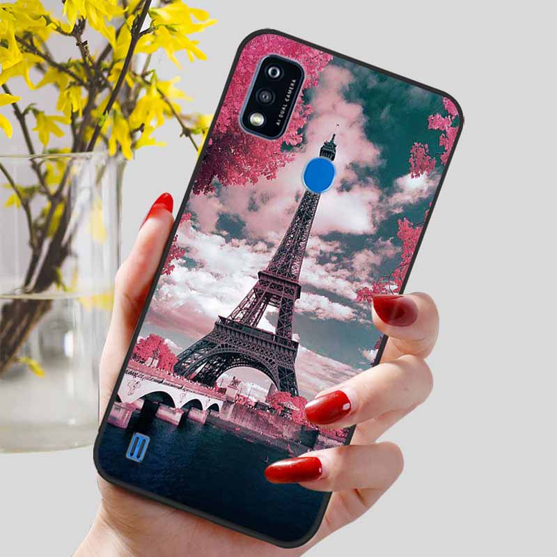 For ZTE Blade A51 Case Lovely TPU Silicone Soft Phone Cover for ZTE Blade A51 / A71 Protect Bumper Cover On BladeA51 A 51 Cute