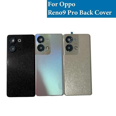 For Oppo Reno9 Pro Reno 9 Pro Back Battery Cover PGX110 Back Door Rear Housing Panel Camera Lens Replacement Parts