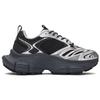 New MLB New York Yankees Anti-Slip Wear-Resistant Low-Top Chunky Sneakers Unisex Black 3ASHWD15N-50BKS