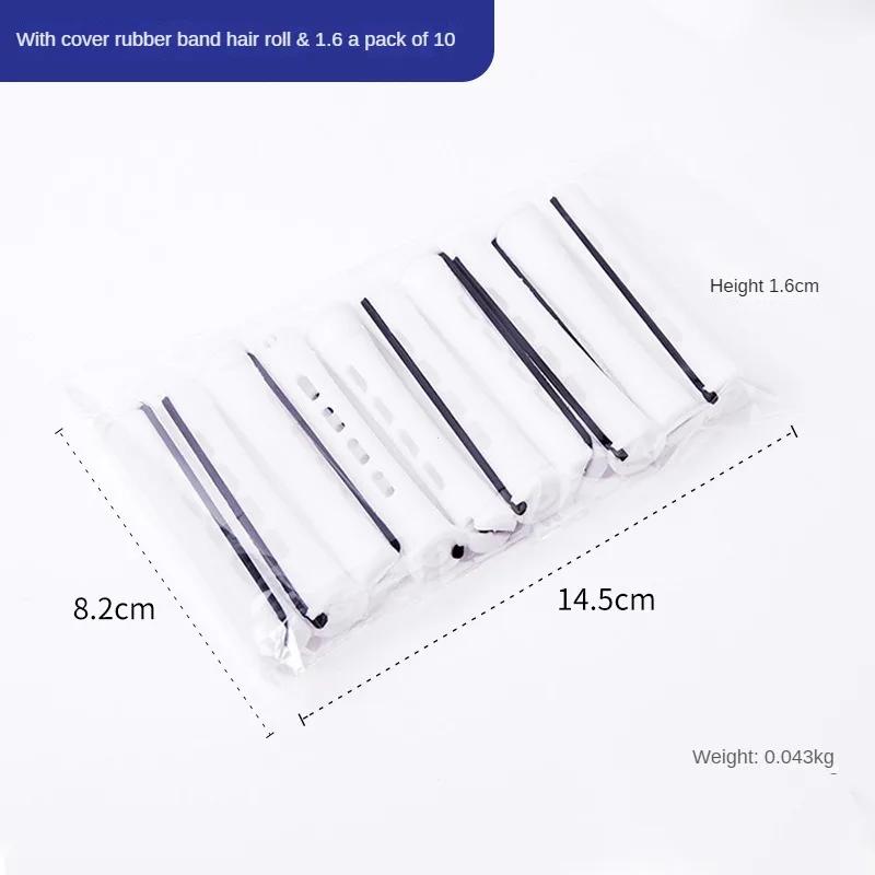 10pcs Hair Cold Roller Heatless Curling Curlers Hair Heatless Curling Rods Magic Hair Curlers Without Heat Wave Curly Perm Rods