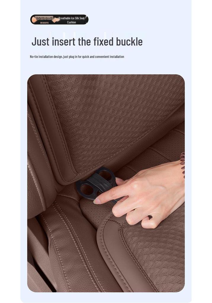 Ice Silk Ventilated Backrest Seat Cushion for Ideal L6/L7/L8/L9/MAGE Cars - Summer Cooling