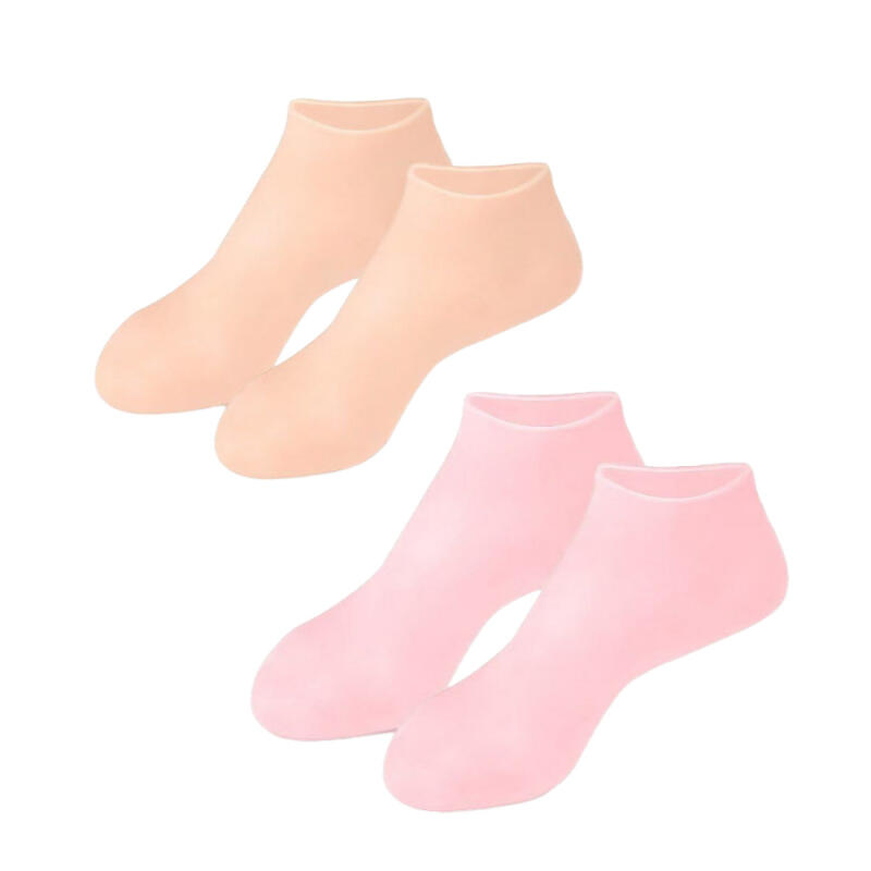 Силиконовые увлажняющие носки для ухода за ногами от мозолей на пятках Skin