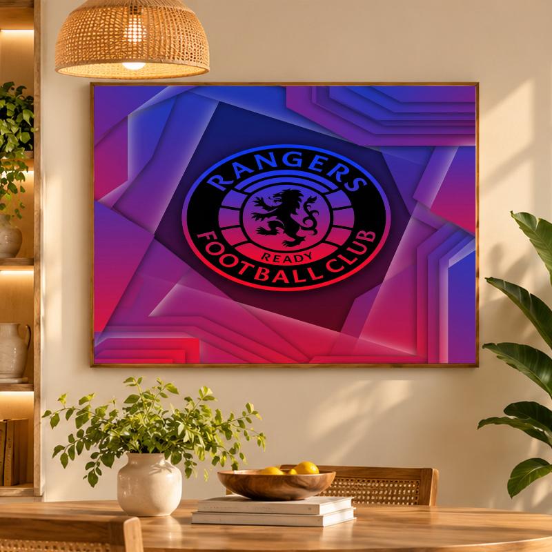 5D Diamond Painting Rangers FC DIY Full Drill Diamond Art Kit Home Decoration