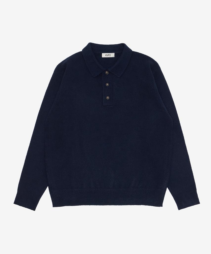 CUTZ Button Collar Knit - 3 Colors