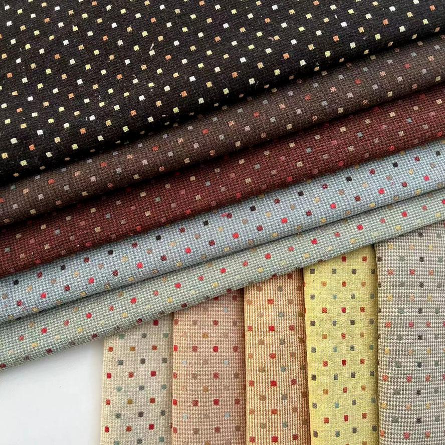 50*140cm DIY Japan Little Cloth group Yarn-dyed fabric,for sewing Handmade Patchwork Quilting , stripe dot  japanese