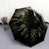 1 PC Automatic Folding Umbrella - Cartoon Pattern, Portable & Foldable Design with 8 Ribs, Christmas Birthday Gifts