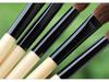 5/8-Piece Eye Brush Set: Pony Hair Blending, Luminous Wood Handle, Slanted Eyebrow, Eyeshadow, Concealer Brushes