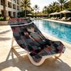 Detective Conan Print Beach Towel Design, Soft, Lightweight. for Home Bathroom, Spa, Pool, Yoga, Surfing, Camping, Gift for Family, Friend