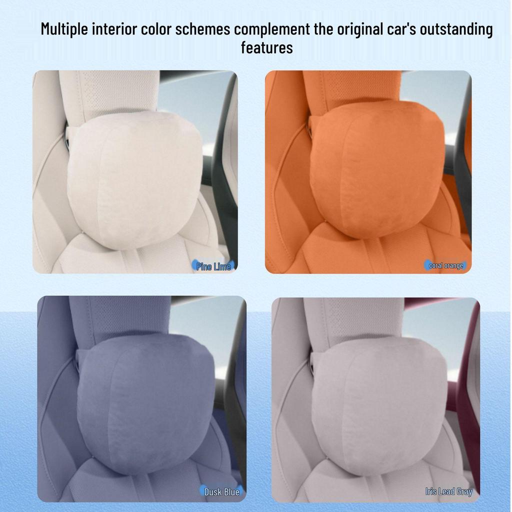 Magnetic Headrest Neck & Lumbar Support Pillow for Xiaomi YU7/Ultra