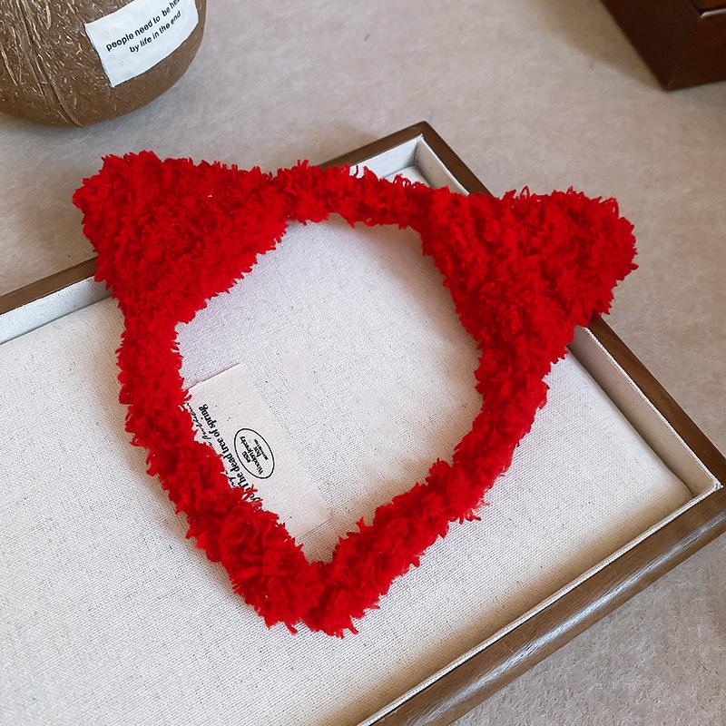 

Праздничный ободок с бантом и кроличьими ушками - Рождественский/Новогодний костюм для женщин