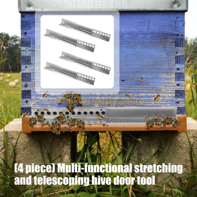 

4lots Multipurpose Bees Hives Mouse Guard And Ventilation Gate Heavy Type Metal Beekeeping Essential Tool top sale China Mainland