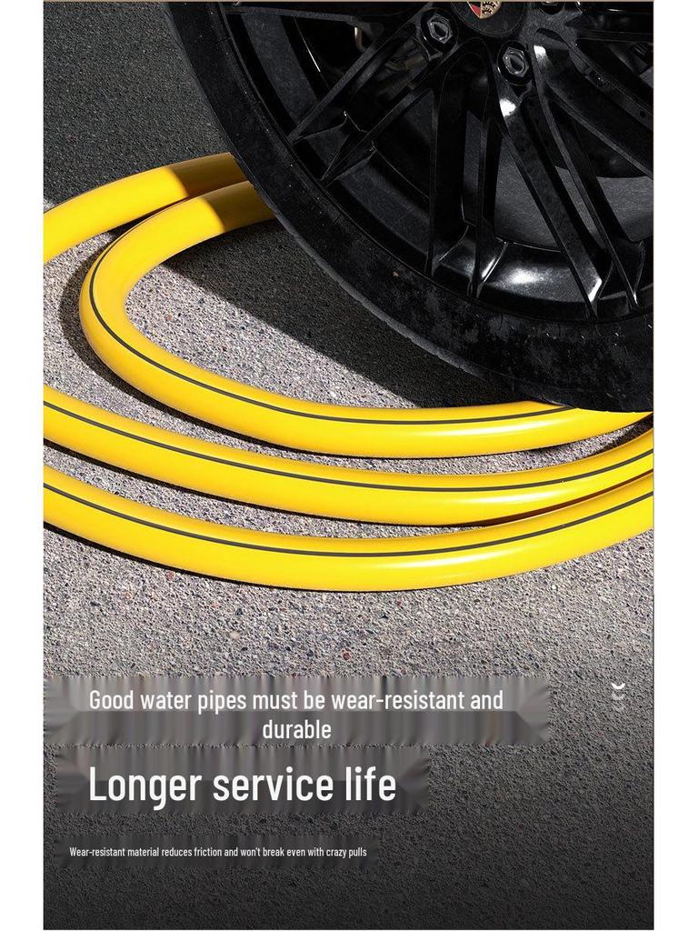 High-Temperature, Pressure-Resistant 1-Inch Hose for Car Wash, Watering Flowers & Vegetables, Courtyard Use