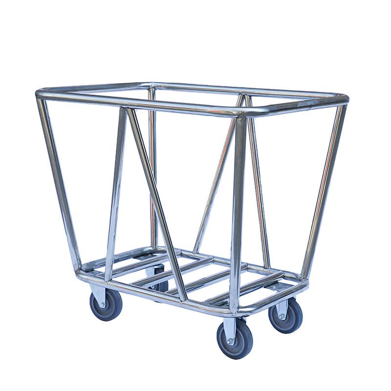 Langxi Stainless Steel Multi-function Linen & Cleaning Cart