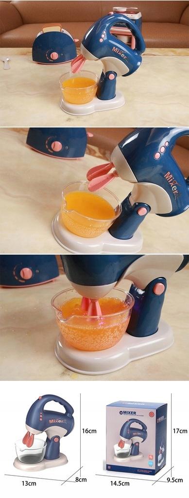 Mixer Kitchen Robot For Children Household Appliances Light 6Ce