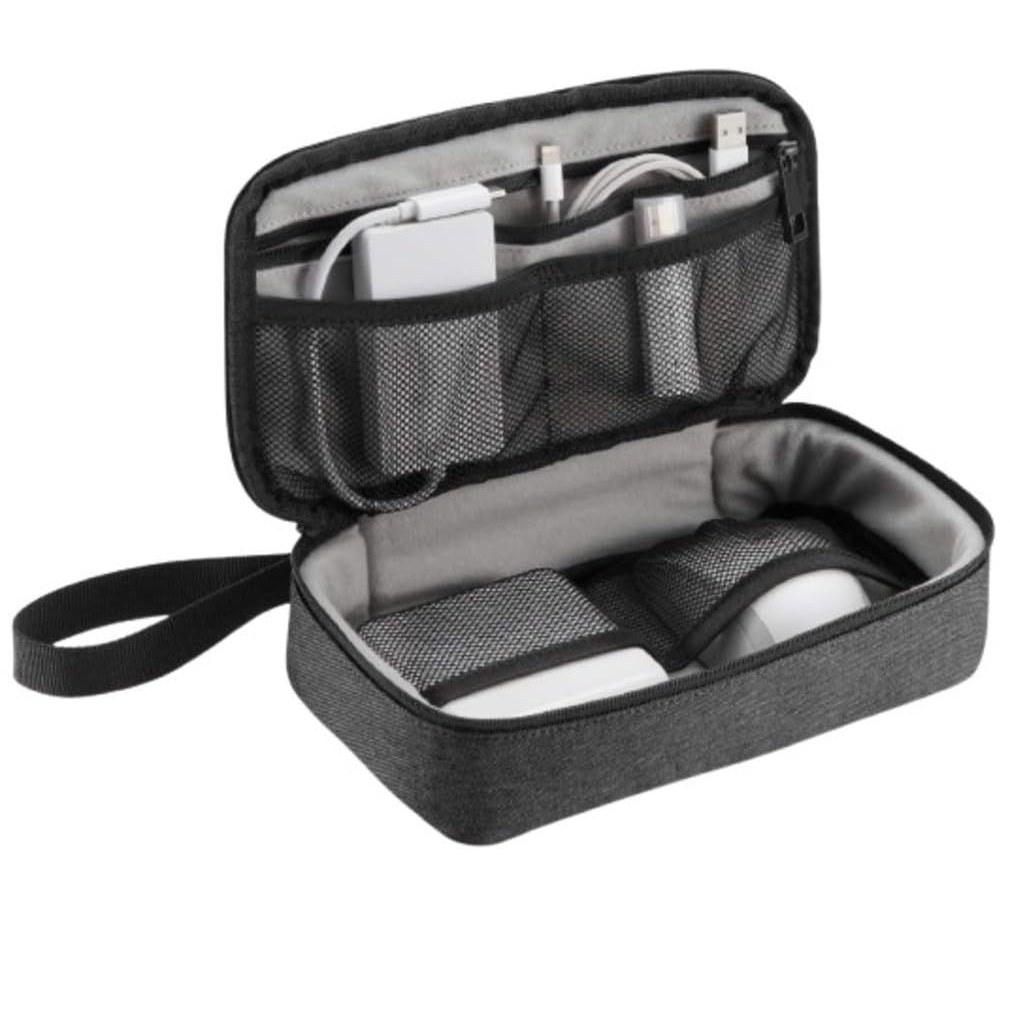 

Elecom Travel Pouch Gadget Back Bag Business Trip Storage Small Item Holder Black BMA-F01XBK