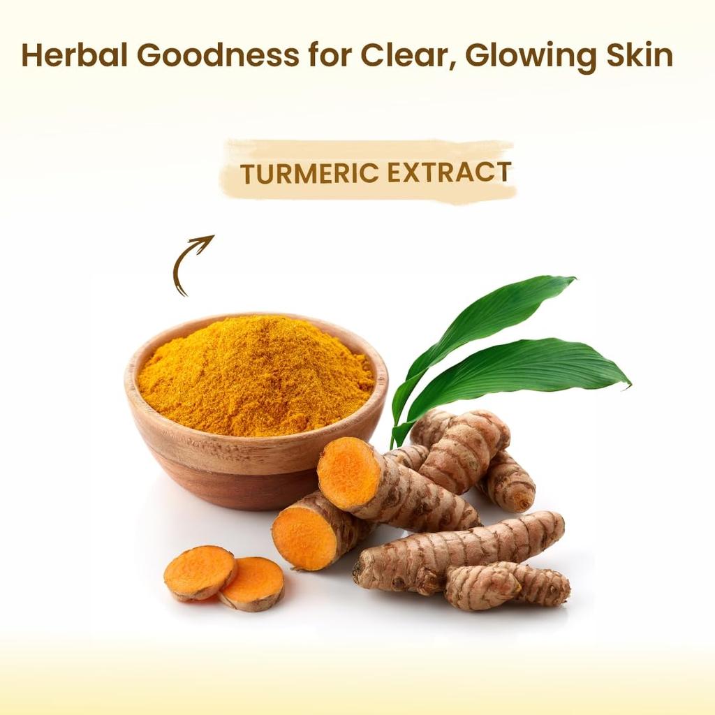 Sri Sri Tattva Turmeric Face Pack 60g X Pack of 2 for Clear Glowing Skin Daily Skincare Routine